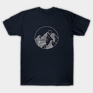 White Mountainview T-Shirt